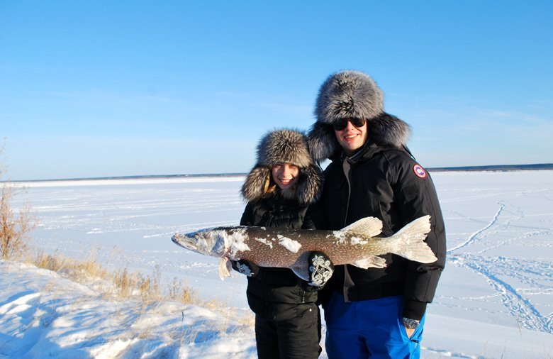 Ice Fishing In Yakutsk