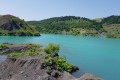 Blue lakes and Evstafiya cape
